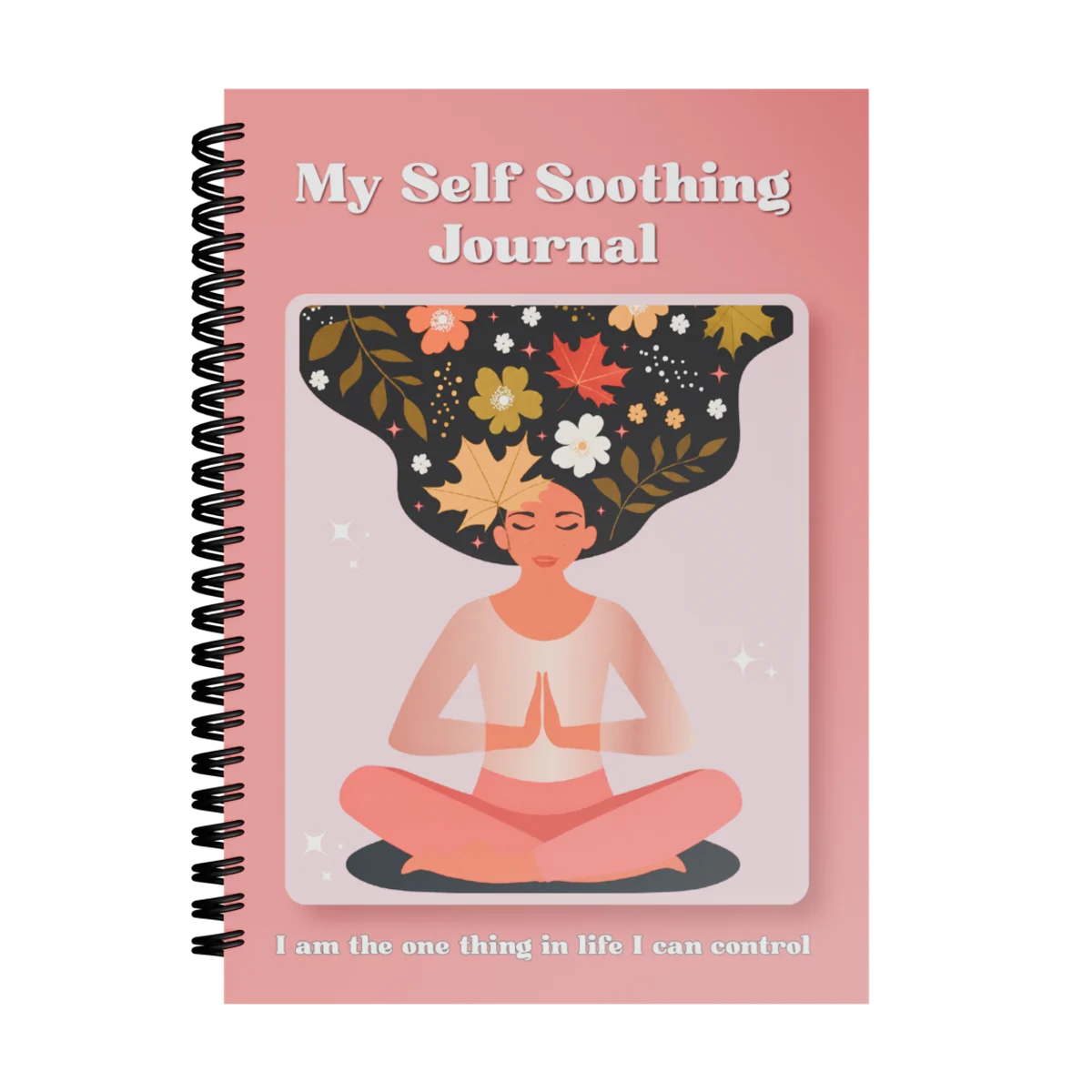 Front cover of Self-Soothing Journal (A5, wire-bound, lies flat)