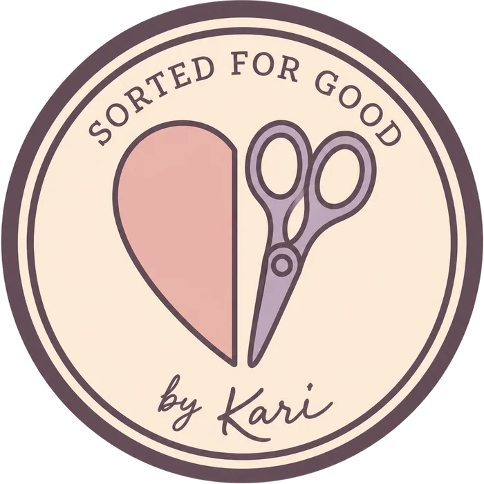 I · heart and scissors
