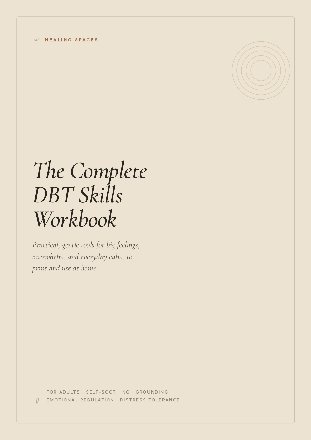The Complete DBT Skills Workbook cover