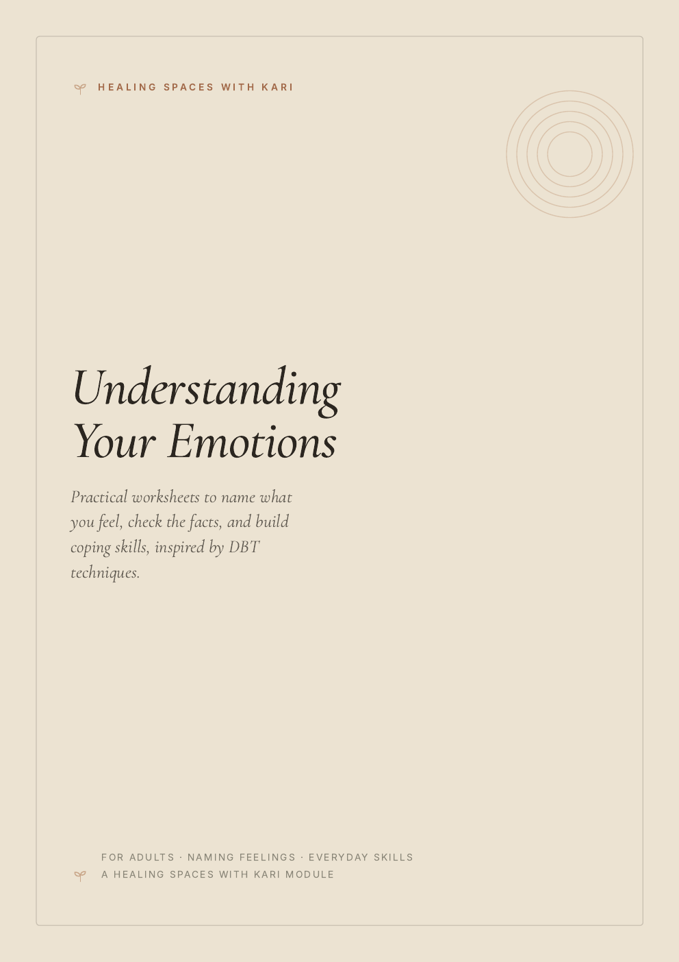 Understanding Your Emotions cover